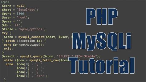 Mysqli.